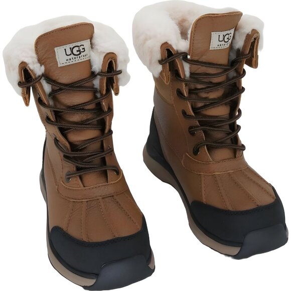UGG Shoes - UGG Women's Waterproof Adirondack III Boots, Chestnut Color, Size 5